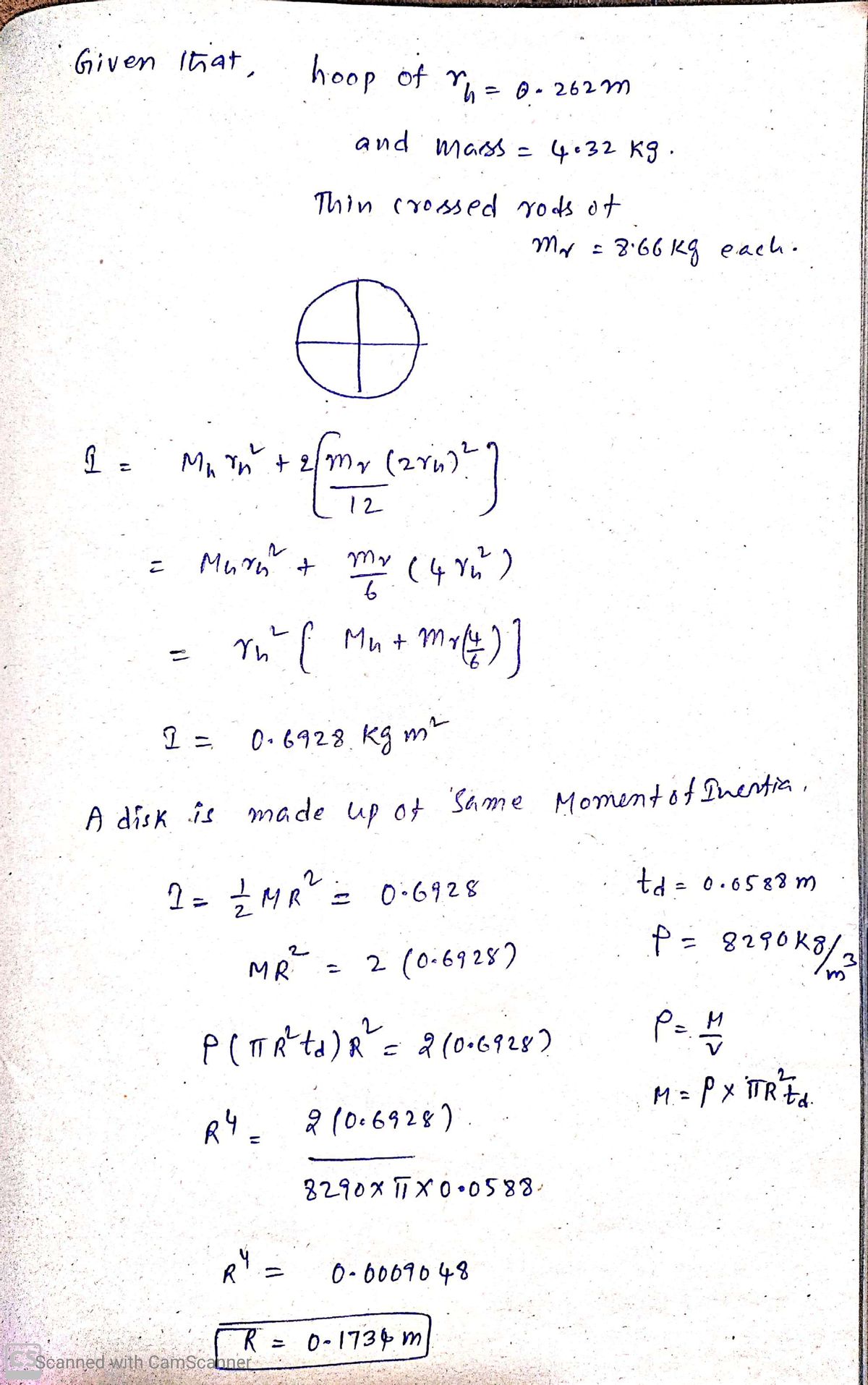 Physics homework question answer, step 1, image 1